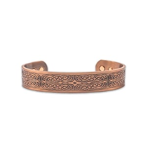 Mens Celtic Cross Magnetic Bangle Bracelet in Copper, Magnetic bangle, Arthritis Bangle