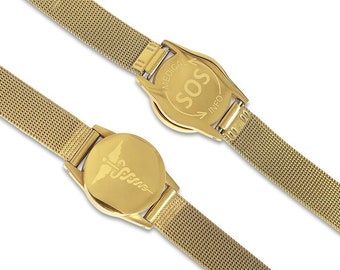 Gold sale sos bracelet