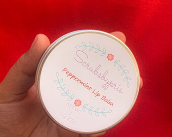 Peppermint Lip Balm