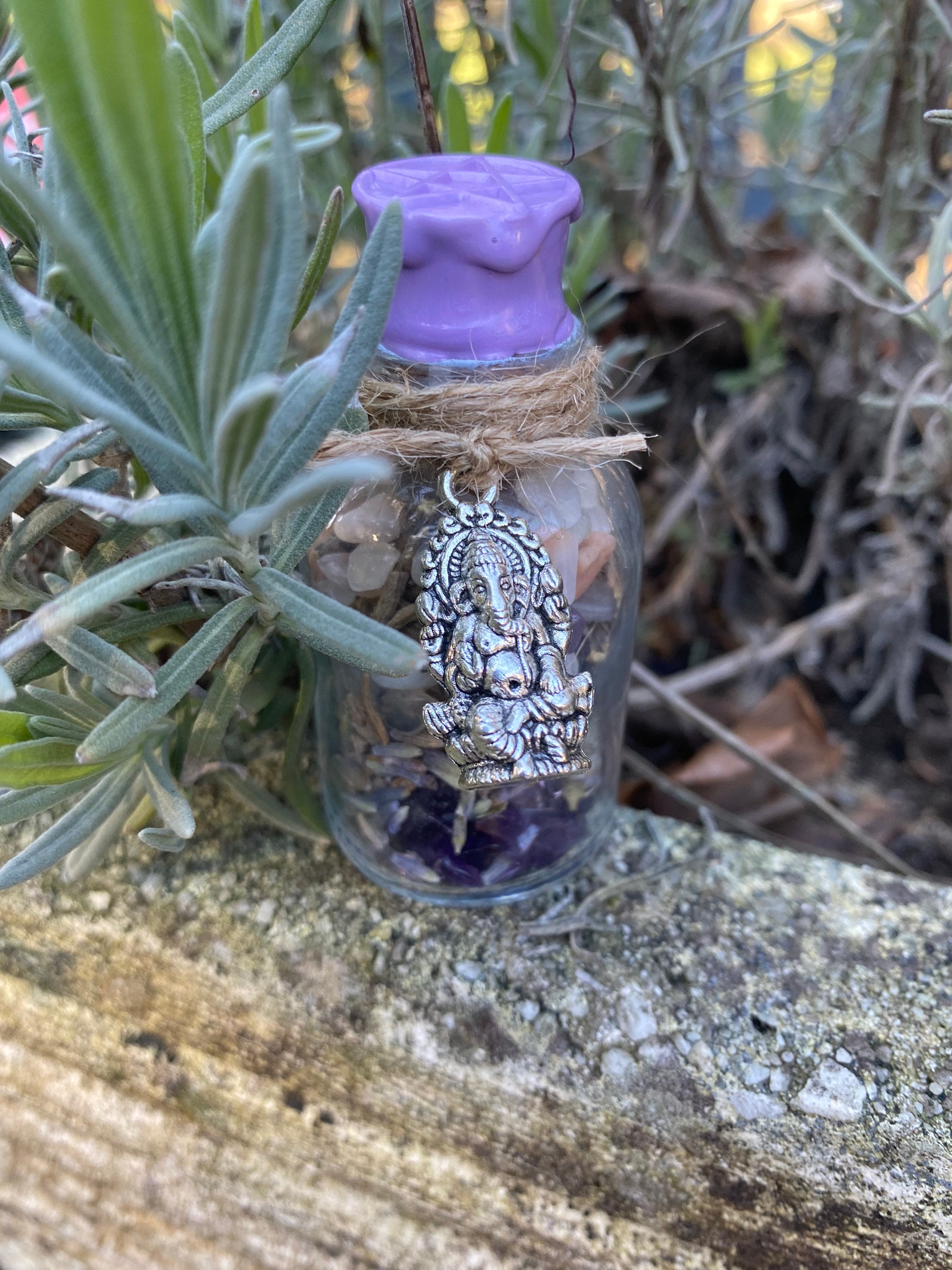 Spell Jar Peurs et Angoisses Zenia - Fiole, Sorcière, Wicca, Sorcellerie, Witchy, Rituel, Autel, Éso