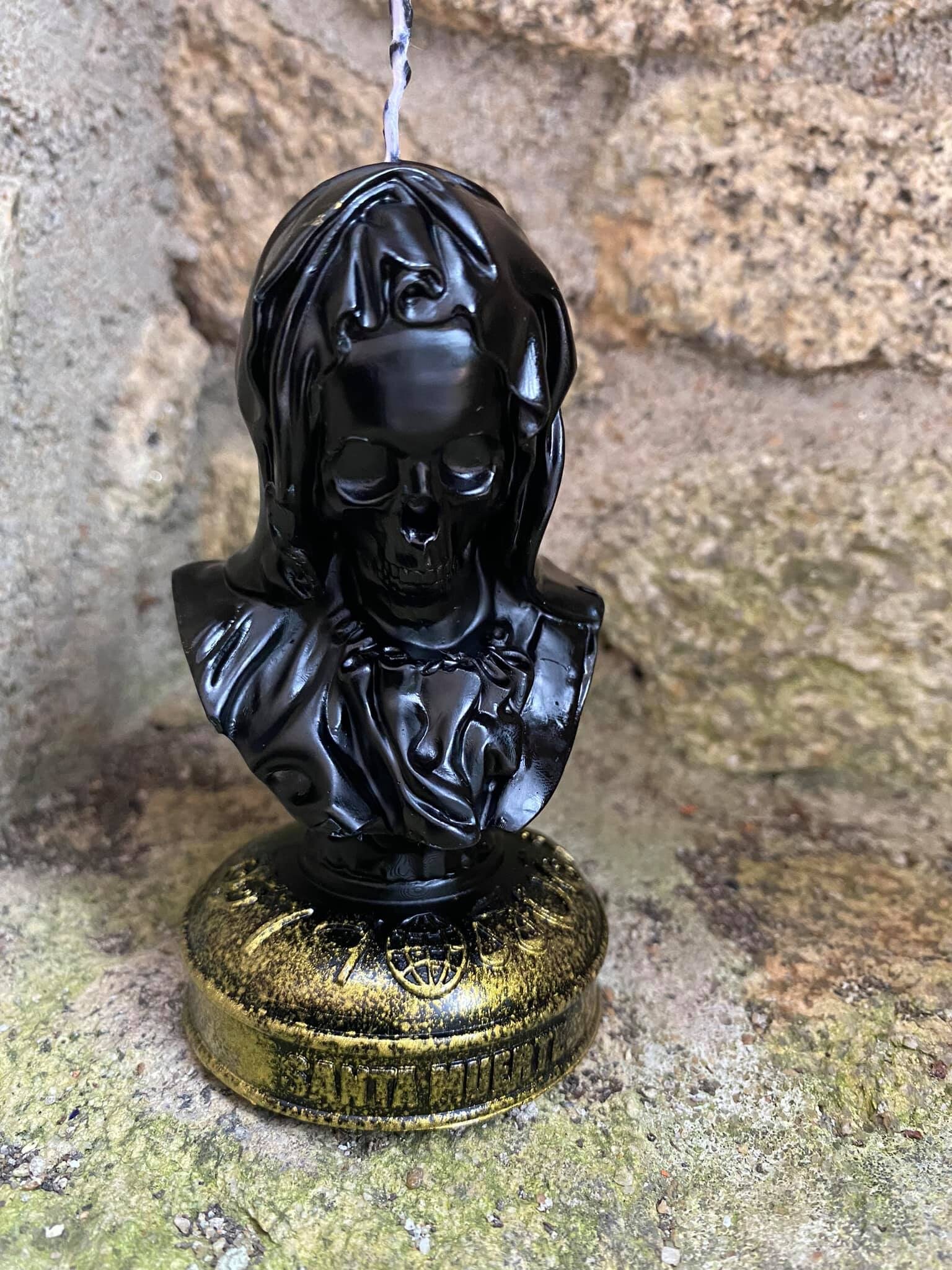 2 Bougies Santa Muerte, Occultisme, Witchcraft, Sorcellerie, Magie, Rituels, Witch, Witchy, Sorcière