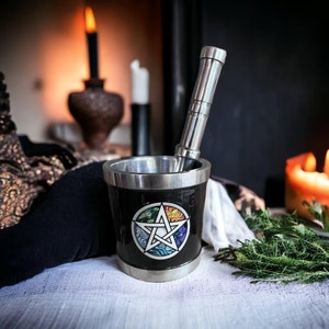 mortar and pestle, witch