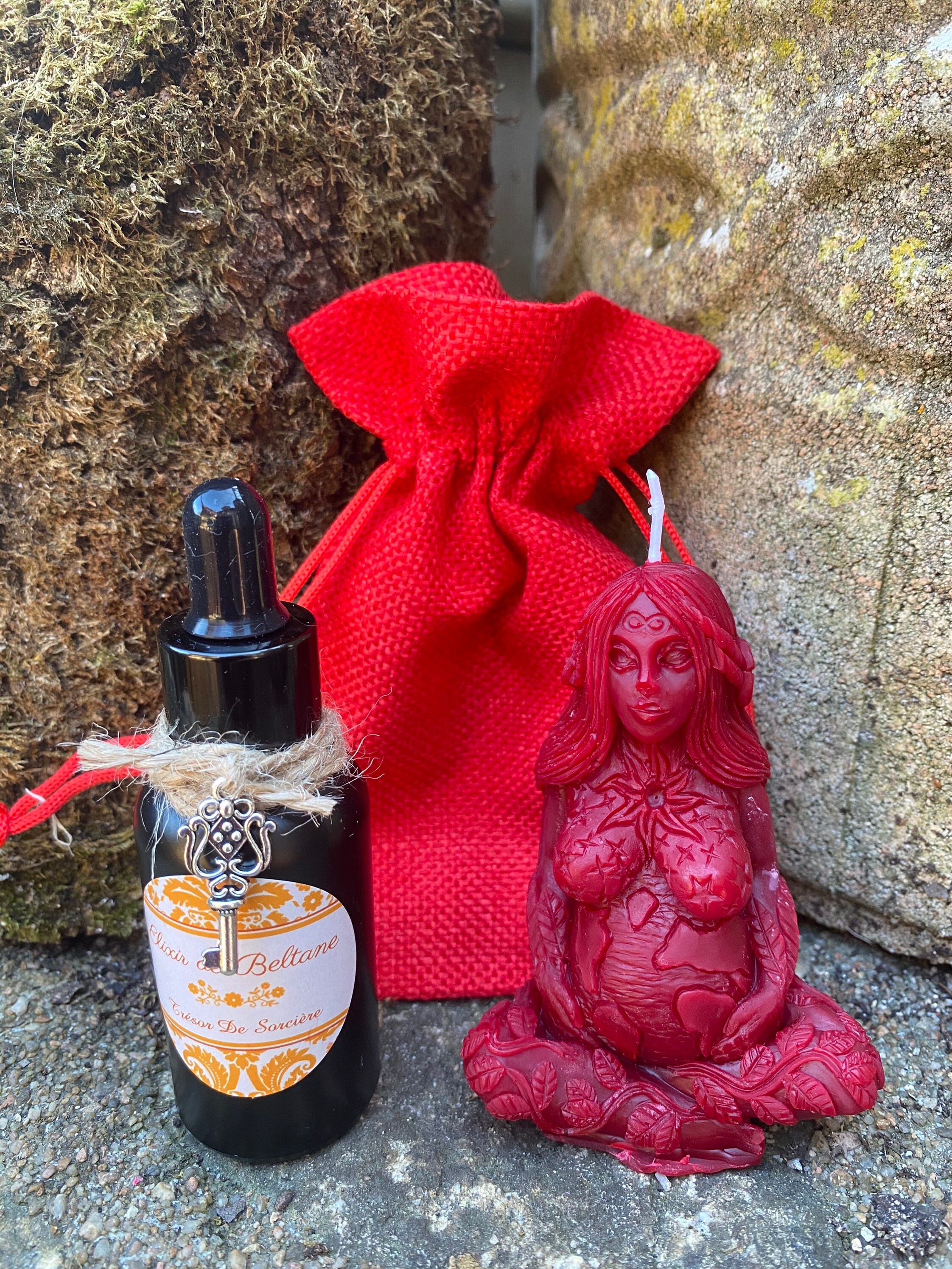 Beltane Elixir + Bougie Gaia