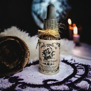 Olio per unzione &quot;Il mio Santuario&quot;, olio rituale, olio magico