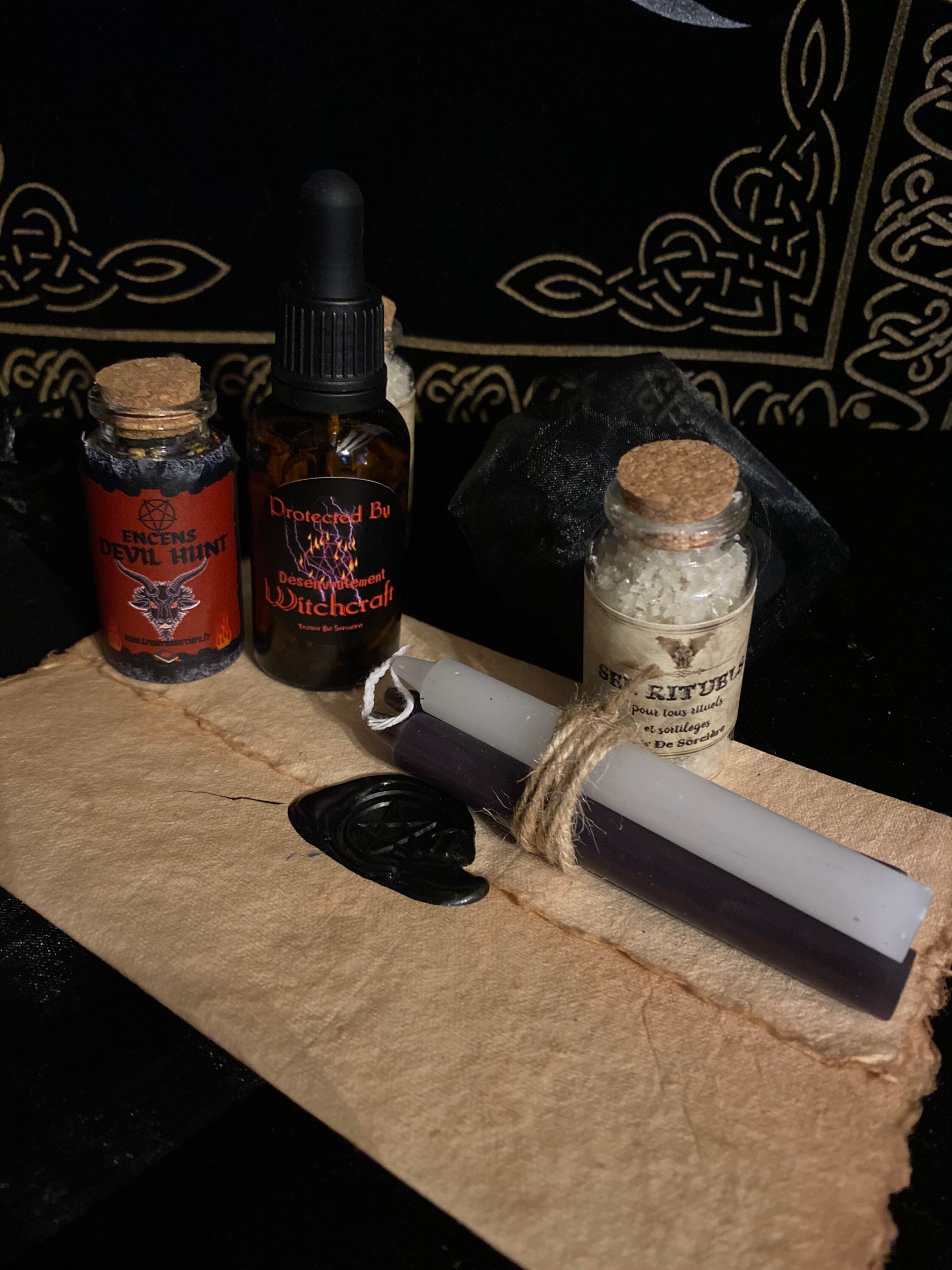 Kit Rituel Désenvoutement, Sorcellerie, Rituel, Magie, Witch, Occultisme, Ésotérique, Sort, Hoodoo