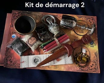 kit démarrage, sorcière, witchy, ésotérique, witch box, box ésotérique, box sorcière