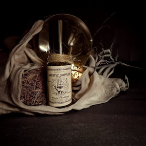 Brume divination "Mystic Sibylle", ésotérisme, brume magique, divination, chiromancie, sorcellerie, voyance, rituels, sorcière, wicca, witch