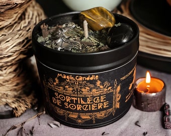 Bougie protection sortilège de sorcière