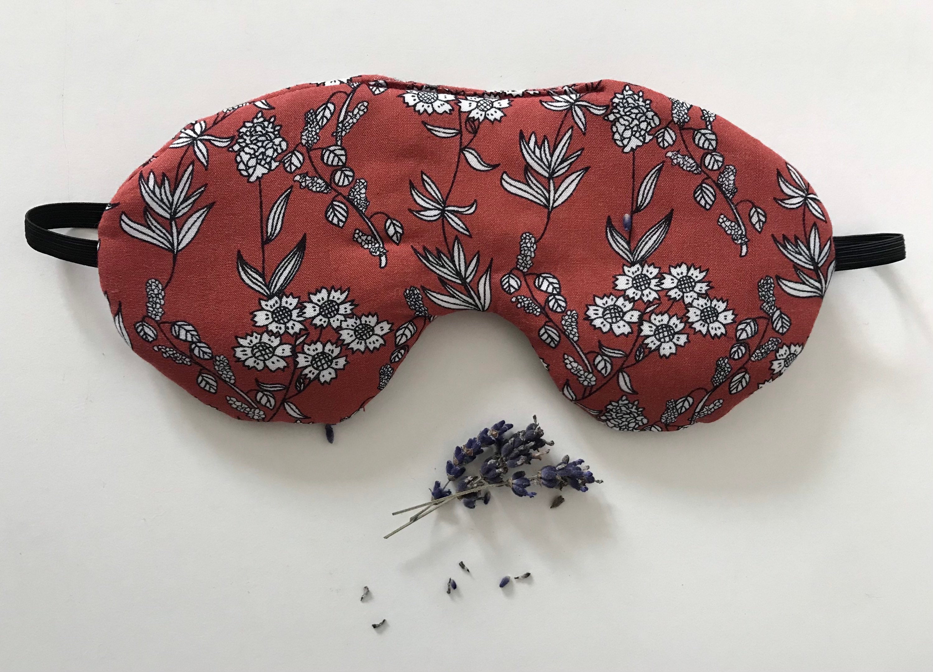 Organic Lavender Eye mask Etsy