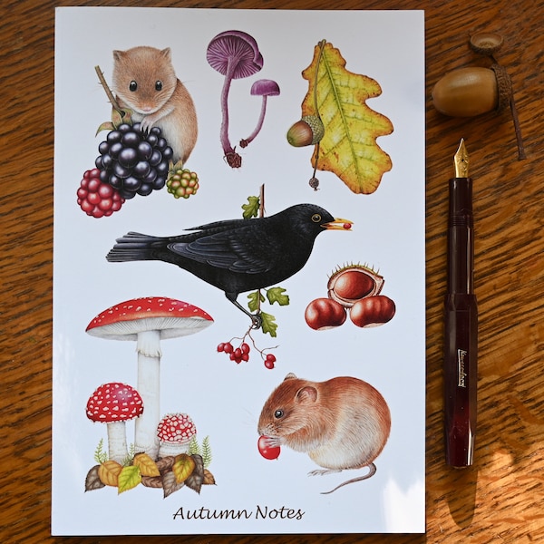 Autumn A5 Notebook