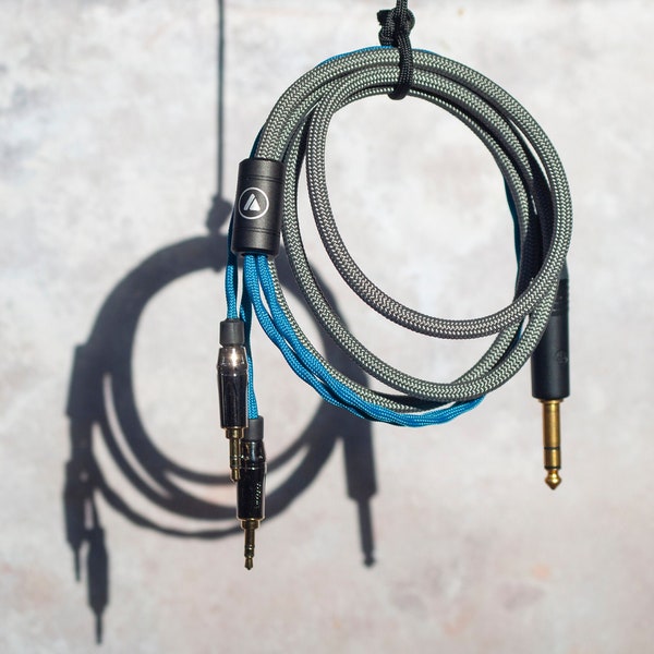 HiFiMAN & Focal Balanced Cable — Dual 3.5mm to 6.3mm/3.5mm/Balanced 4-pin XLR and 4.4mm Pentaconn — Customisable — Made in the UK