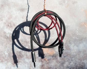 FURUTECH Dual 4-pin mXLR Cable for Audeze Headphones — 6.3mm/3.5mm/Balanced 4-pin XLR and 4.4mm Pentaconn — Customisable — Made in the UK
