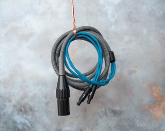 Sennheiser HD 800 / 820 Balanced Cable — 6.3mm/3.5mm/Balanced 4-pin XLR and 4.4mm Pentaconn — Customisable — Made in the UK