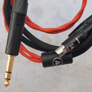 Audeze, Meze & ZMF Cable Dual 4-pin mXLR to 6.3mm/3.5mm/Balanced 4-pin XLR and 4.4mm Pentaconn Customisable Made in the UK image 4