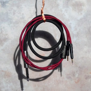 Audio Technica ATH-R70X Cable — Balanced 2.5 / 4.4 / 6.3mm / 4-Pin XLR / 3.5mm / 6.3mm — Custom Colours and Connectors — Made in the UK