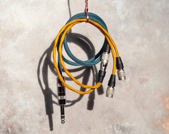 Dan Clark MODULAR Aeon/Ether Headphone Cable — Balanced 4-pin XLR, 4.4mm Pentaconn, 6.3mm, 3.5mm — Customizable — Made in the UK
