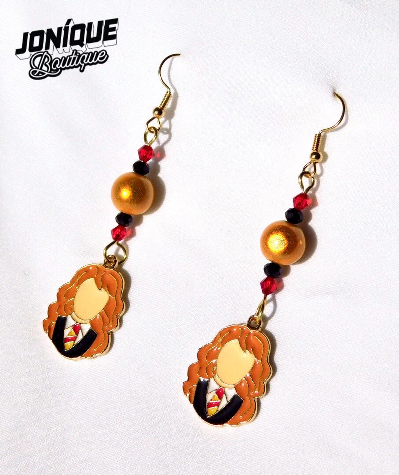 Harry Potter Jewelry Harry Potter Earrings Hermione Jewelry Hermione Granger Earrings