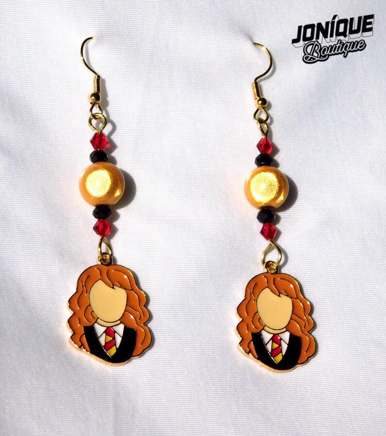 Harry Potter Jewelry Harry Potter Earrings Hermione Jewelry Hermione Granger Earrings