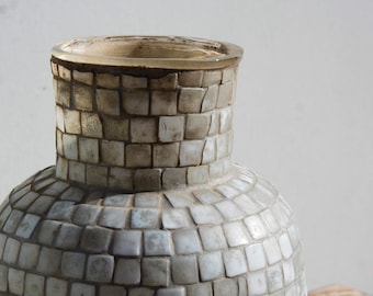 Glass mosaic vase cod. VMV70