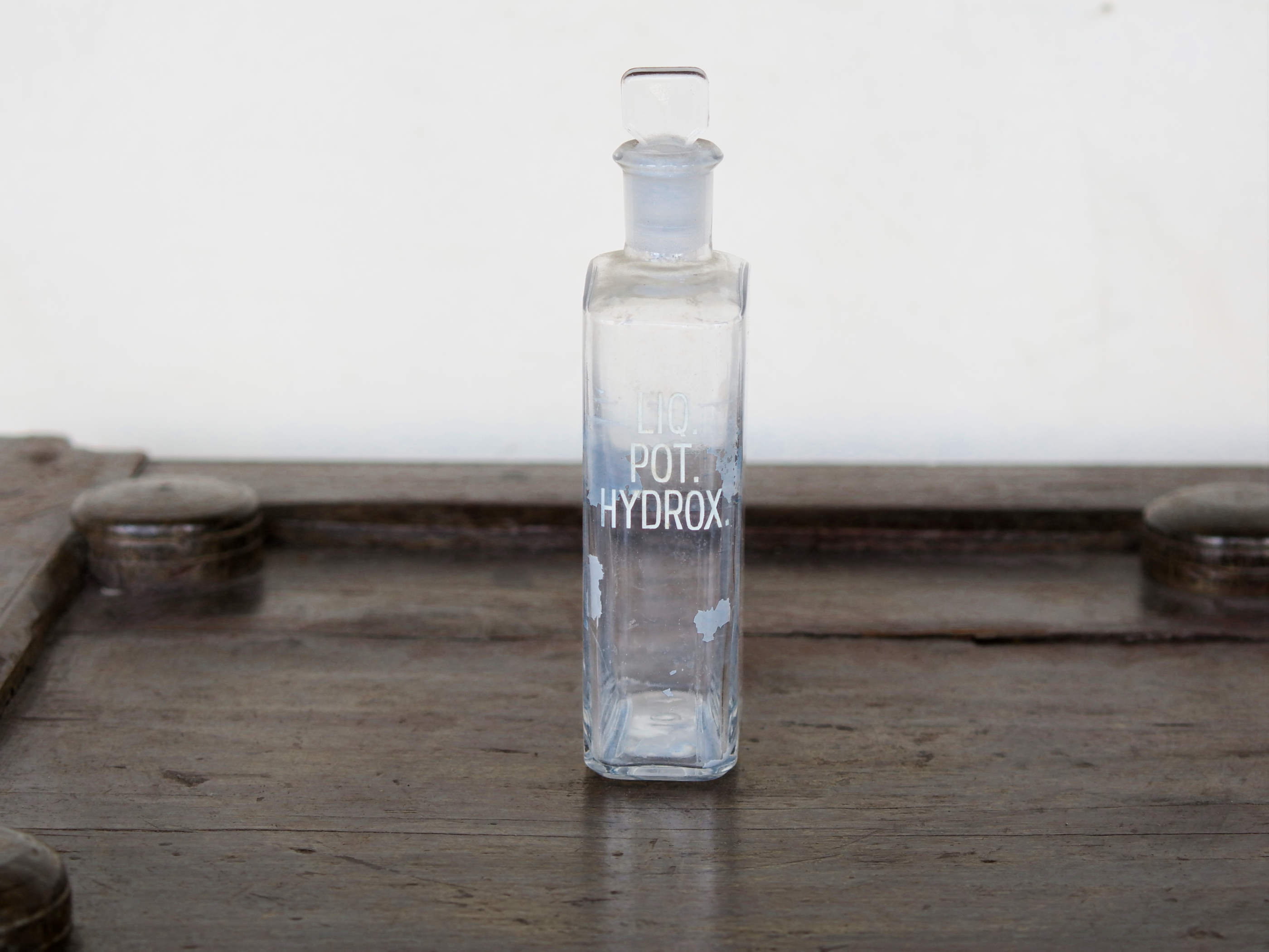 Old Pharmacy bottle code BVF4