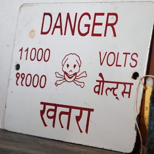Old Indian Railways Metal Signs