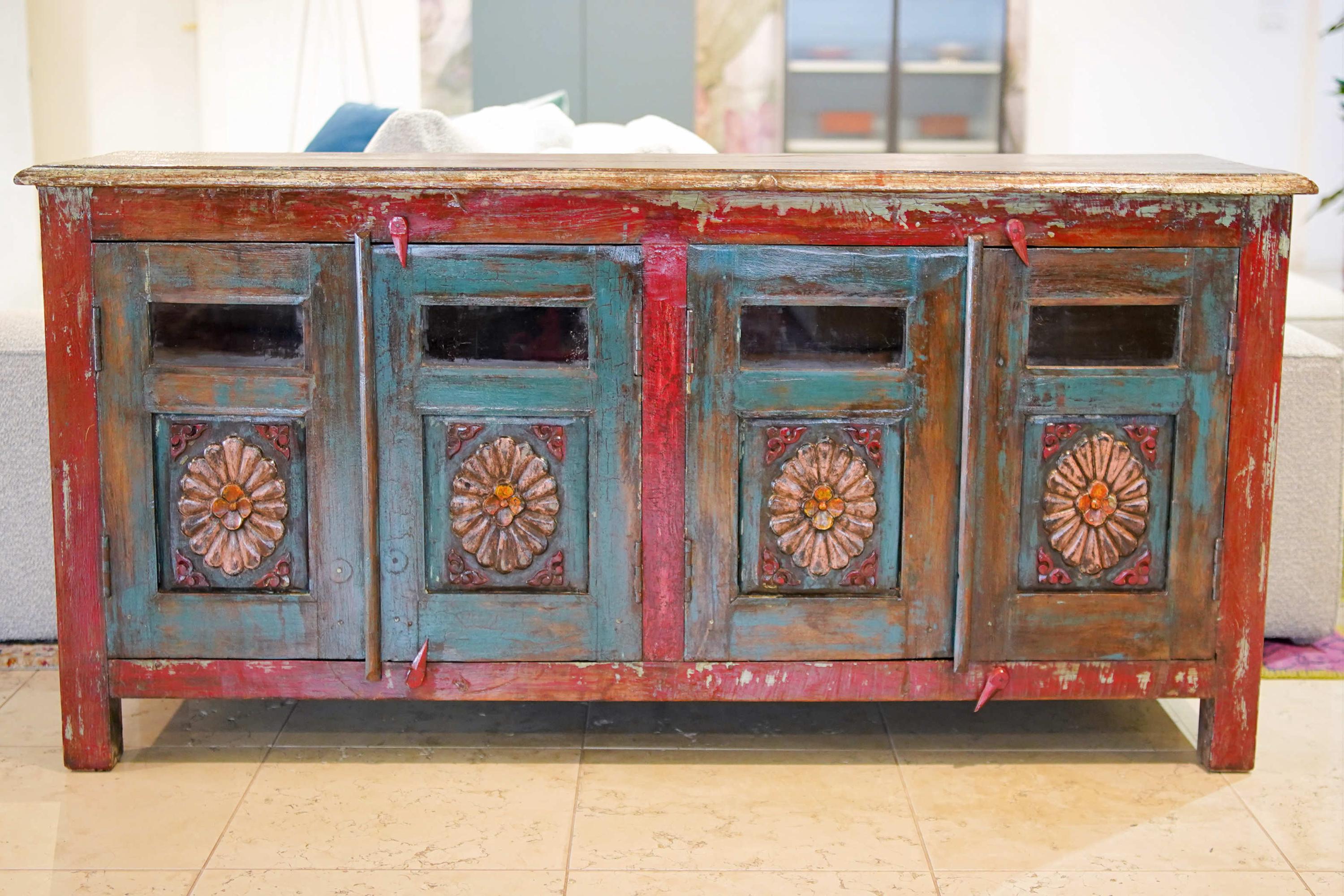 meubles, buffet, meuble TV indien