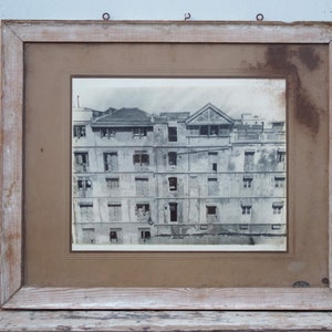Indian painting with ancient black and white photo code CFI56