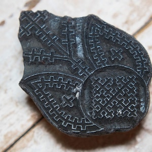 old stamp print block code TI242