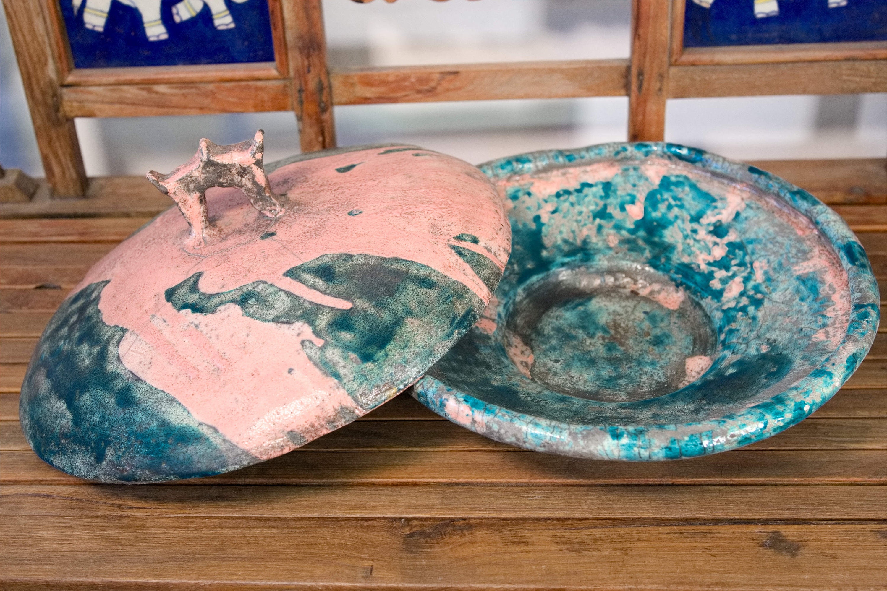 Le CerAmiche RAKU 陶器 蓋付きボウル Ceramic Raku Bowl With Lid - Etsy