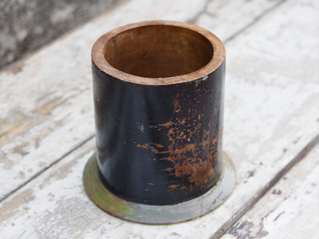 Vase in Painted Wood Cod.vas16 - Etsy