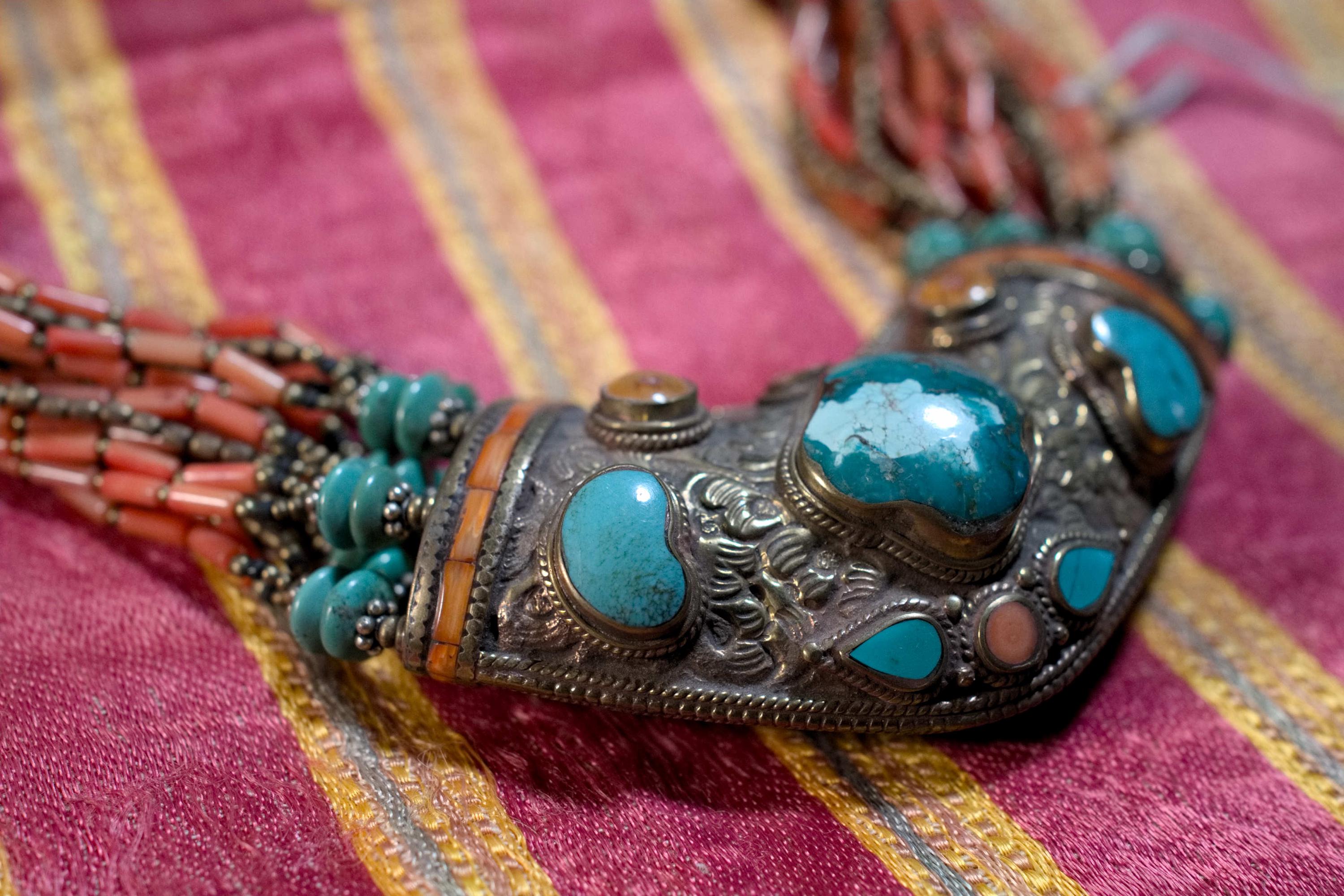 Nepalese / Tibetan Necklace Tibet Big - Etsy