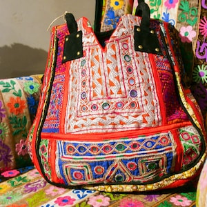 borsa indiana BI03 accessori tribale etnici di abbigliamento , sacca indiana , borsa ricamata