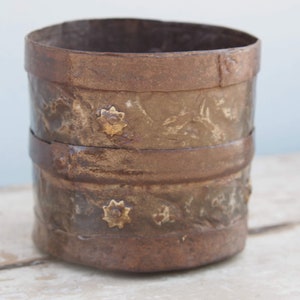 Metal vase cod.VM27