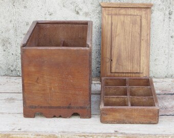 colonial india box, container box, old organizer boxes code BOX101