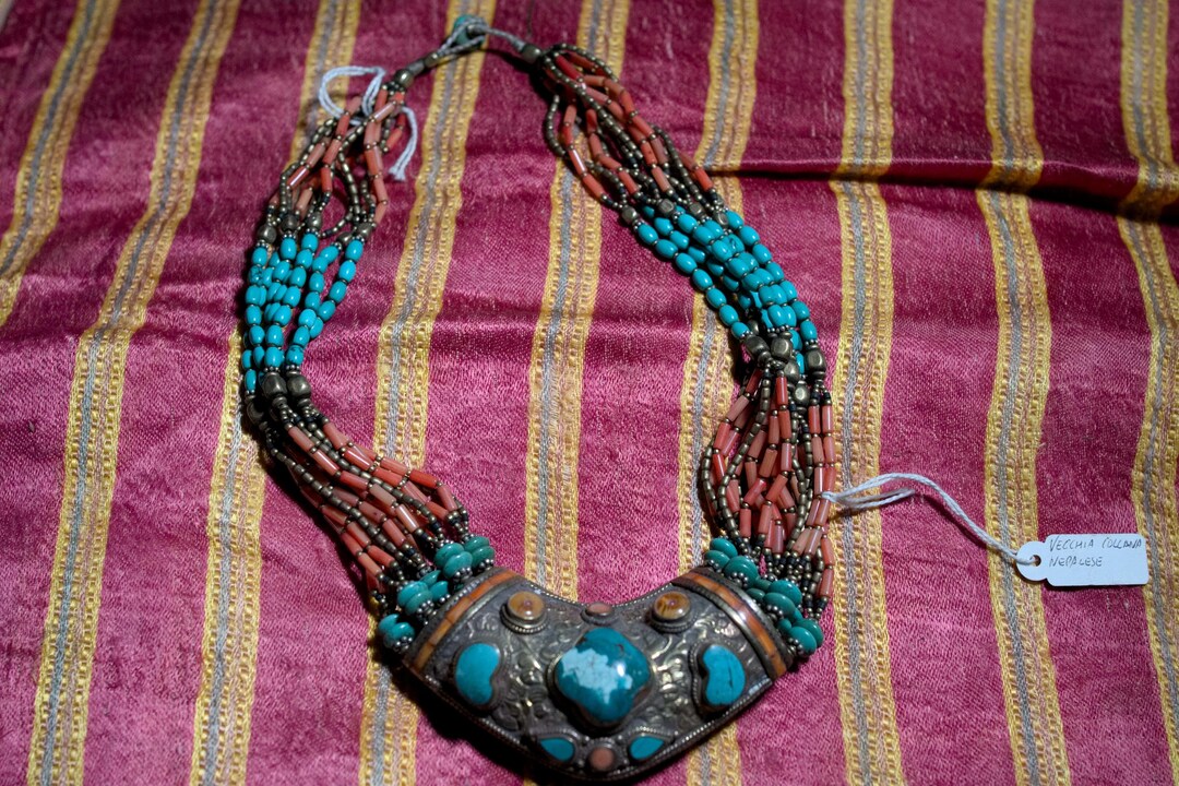 Nepalese / Tibetan Necklace Tibet Big - Etsy