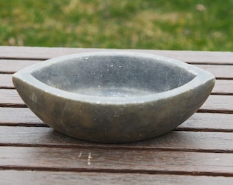 marble bowl, mortar, Indian marble spice pestle cod.MOR97