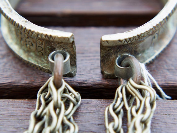 bracciale antico indiano in lega di metalli misto… - image 8
