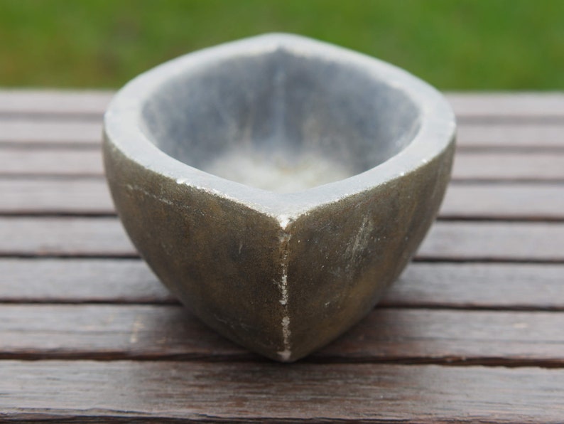 marble bowl, mortar, Indian marble spice pestle cod.MOR97 image 4