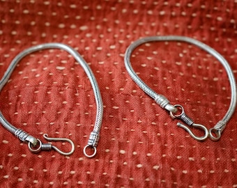 Indian snake bracelet in German silver