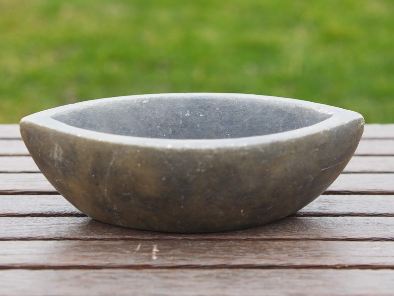 marble bowl, mortar, Indian marble spice pestle cod.MOR97 image 5