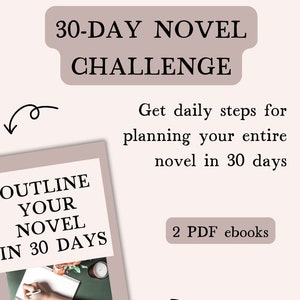 Plot Planning Guide to Outline Your Novel in 30 Days, Creative Writing ...