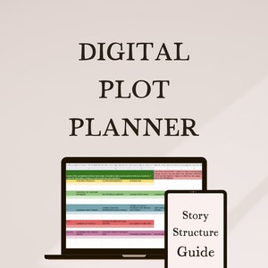 Digital Plot Planner for Google Sheets Plot Outline Planner Etsy