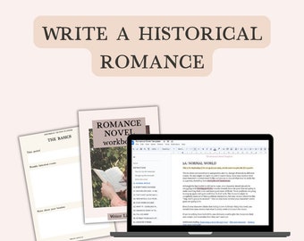 Historical fiction planner, World-building template for writers, Printable worksheets, Interactive workbook, Novel planning PDF
