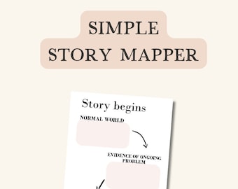 Story mapping printable, Story structure template, Writing a book outline planner, Story plot elements worksheet
