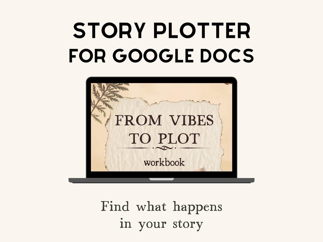 From Vibes to Plot Story Plotting Workbook for Google Docs - Etsy Australia