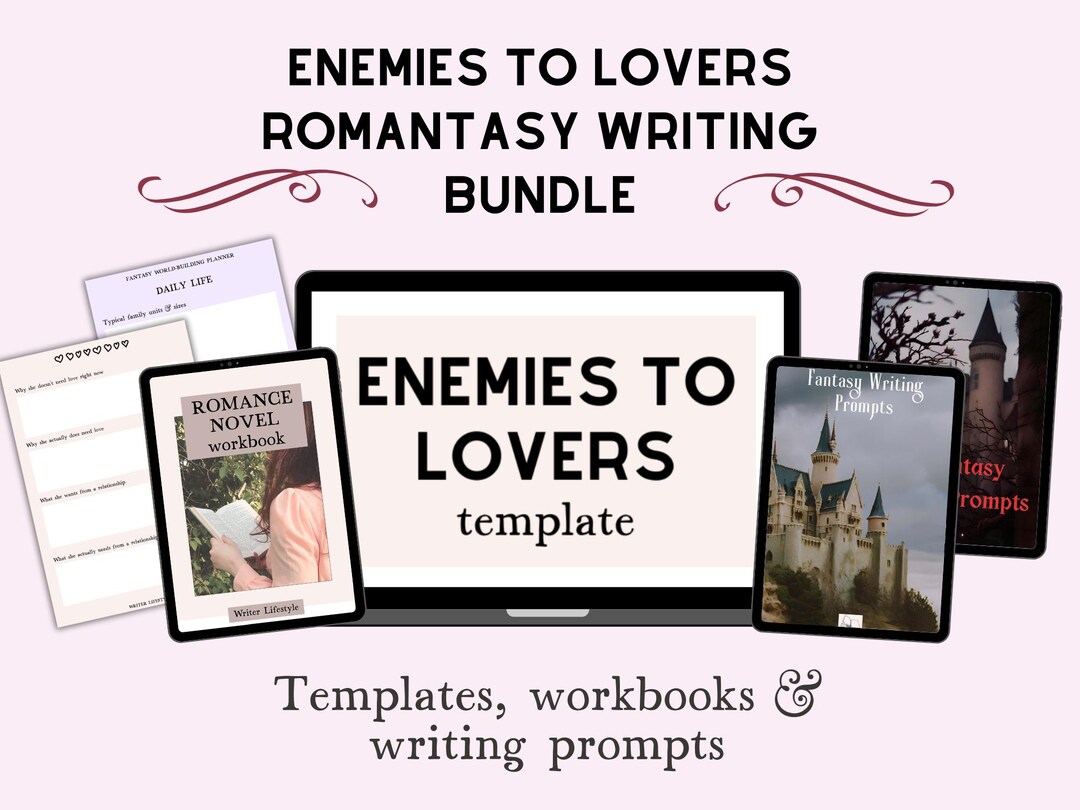 Enemies to Lovers Romantasy Writing Bundle: Worldbuilding and Character ...