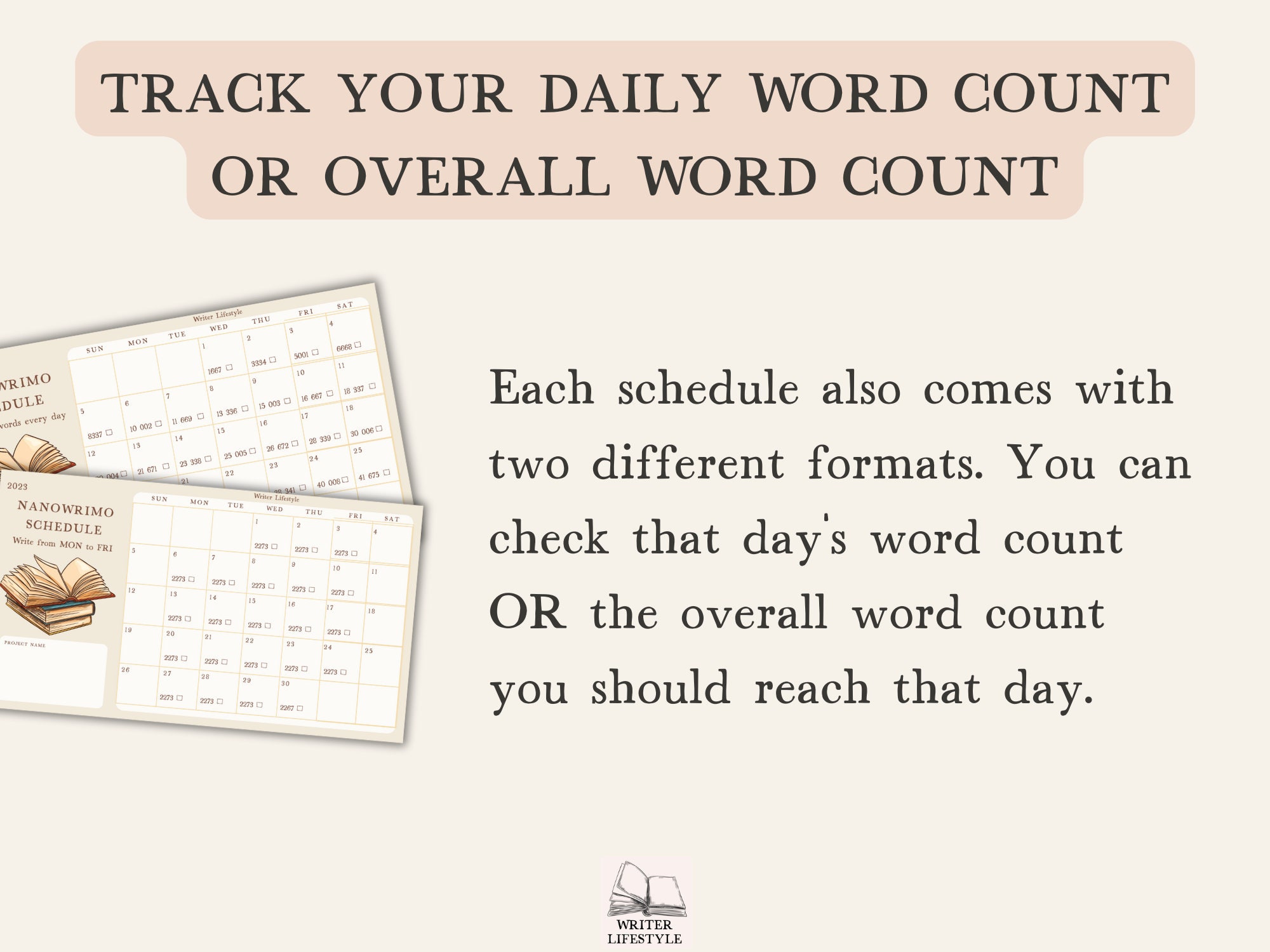 Nanowrimo Schedule Printable November 2023 Calendar With Word - Etsy ...