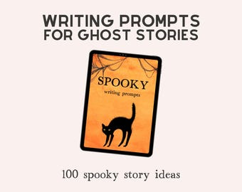 Halloween writing prompts for spooky stories (PDF)