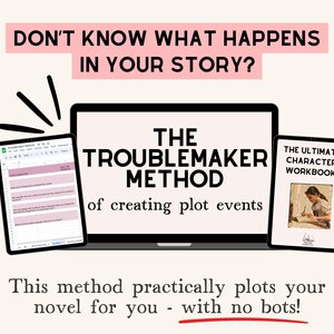 Character creation and novel plotting bundle