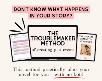 Character creation and novel plotting bundle